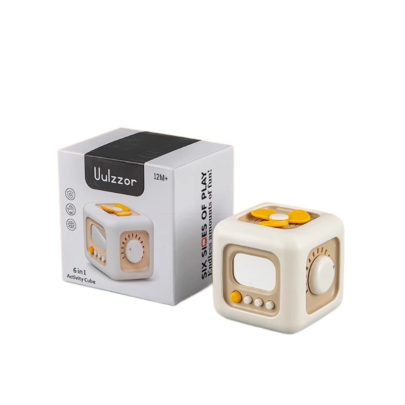 Cross-Border Educational Rubik's Cube, Desktop Puzzle, Drawer Switch, Hexahedral Children's Decompression Toy