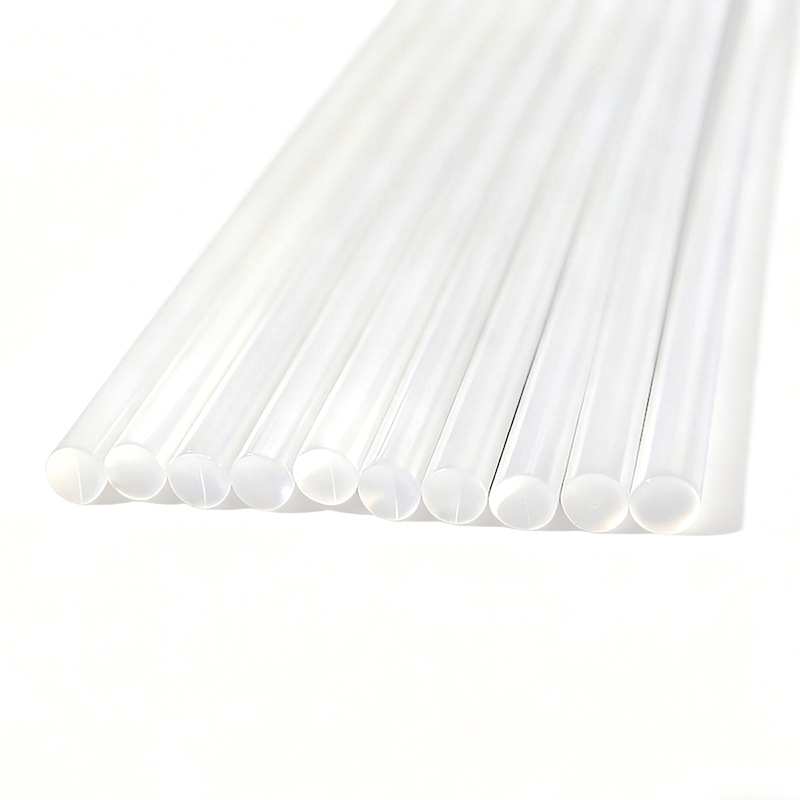 Pom Rod Manufacturer's Ready-Made High Temperature Resistant Plastic Rod Mosquito Net Bracket Plastic Solid Rod Stroller Shed Strip Wholesale