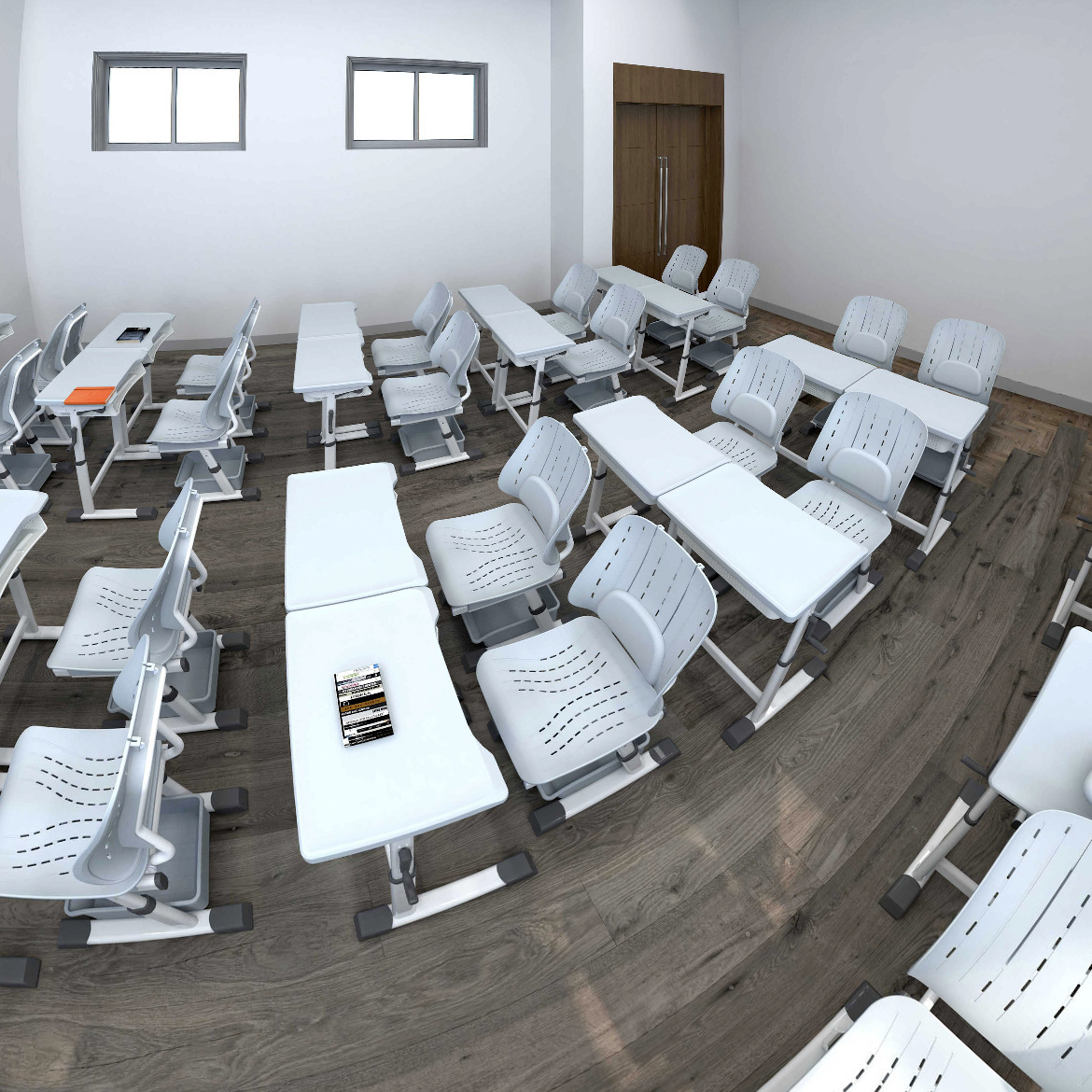 New Training Class Student Desk and Chair Reclining Folding Lifting Multi-Functional Lunch Break Desk and Chair Desk Wholesale