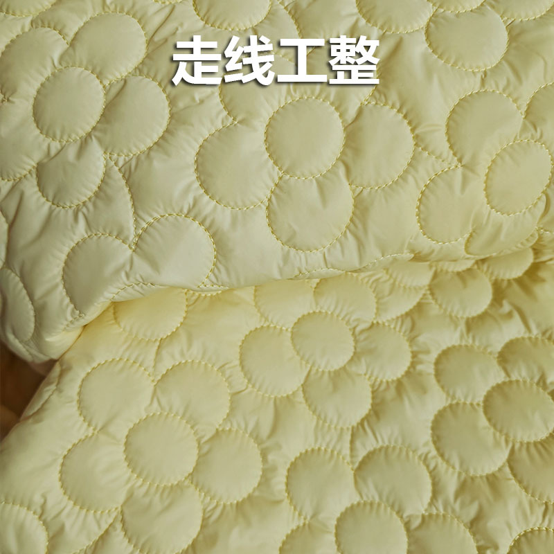 Quilted Cotton Fabric, Quilted Quilted Fabric, Flower Embroidered Fabric, Student Lunch Box, Lunch Bag, Cloud Bag, Pet Supplies