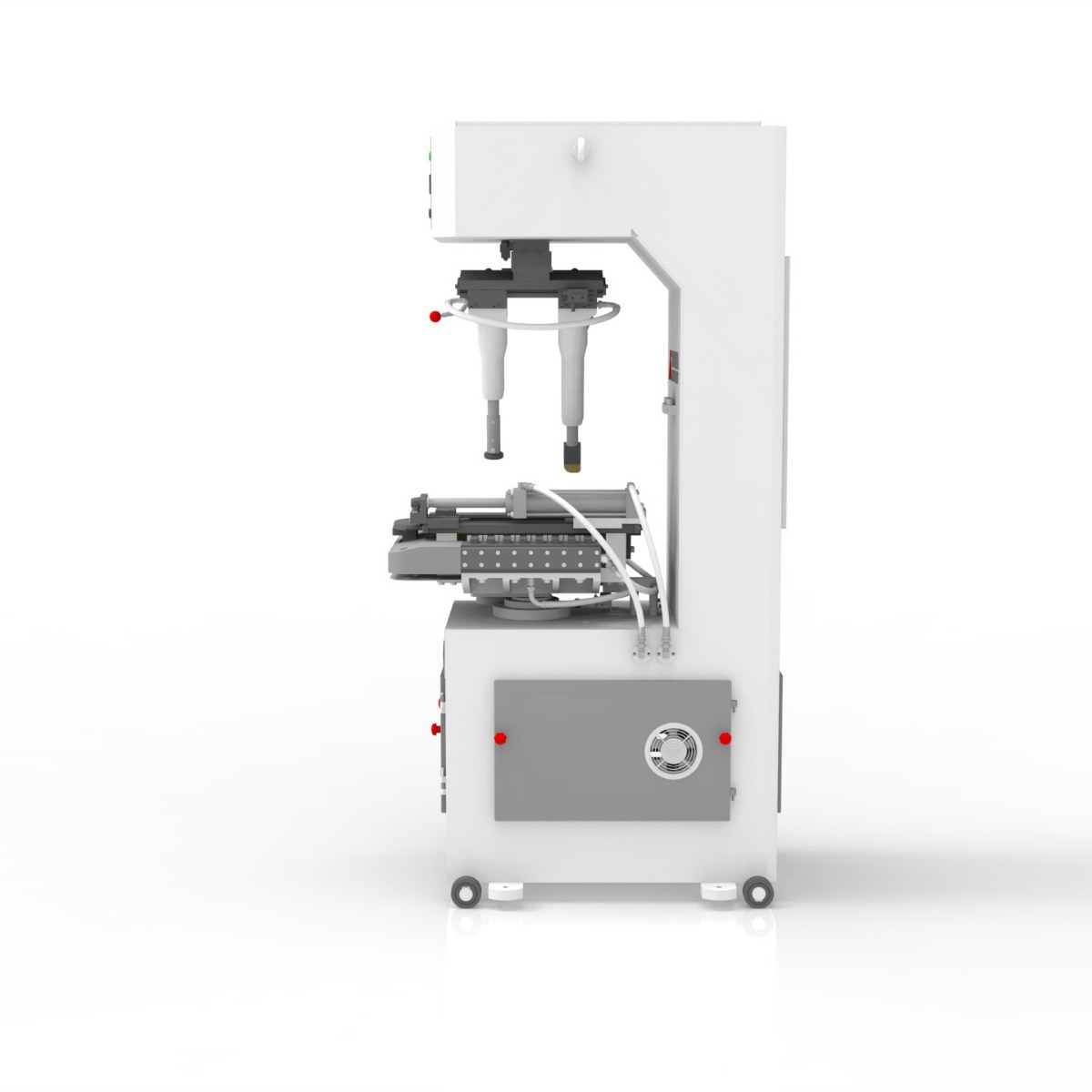 Shengda Technology Guangdong Universal Wall-Mounted Single-Station Bottom Press Machine with Interlocking Lever Design, Direct Sales from the Manufacturer