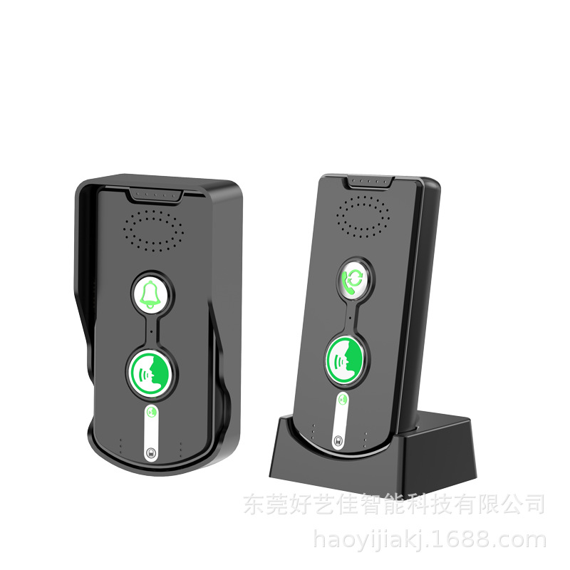 Cross-Border Wireless Voice Intercom Doorbell Pager Home Wireless Doorbell Elderly Bedside Doorbell Wholesale