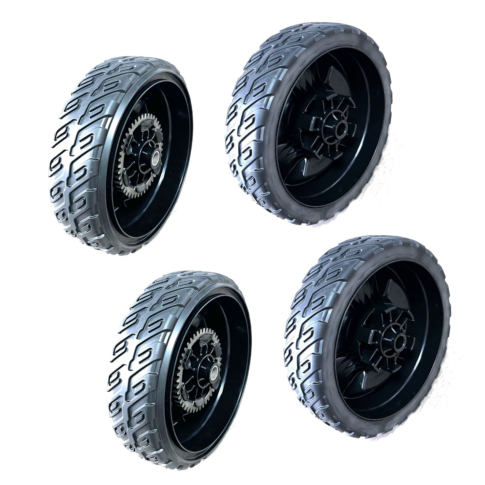 Лучшее продаваемое колесо для газонокосилки 8 дюймов пластиковое колесо с твердой шиной PVC