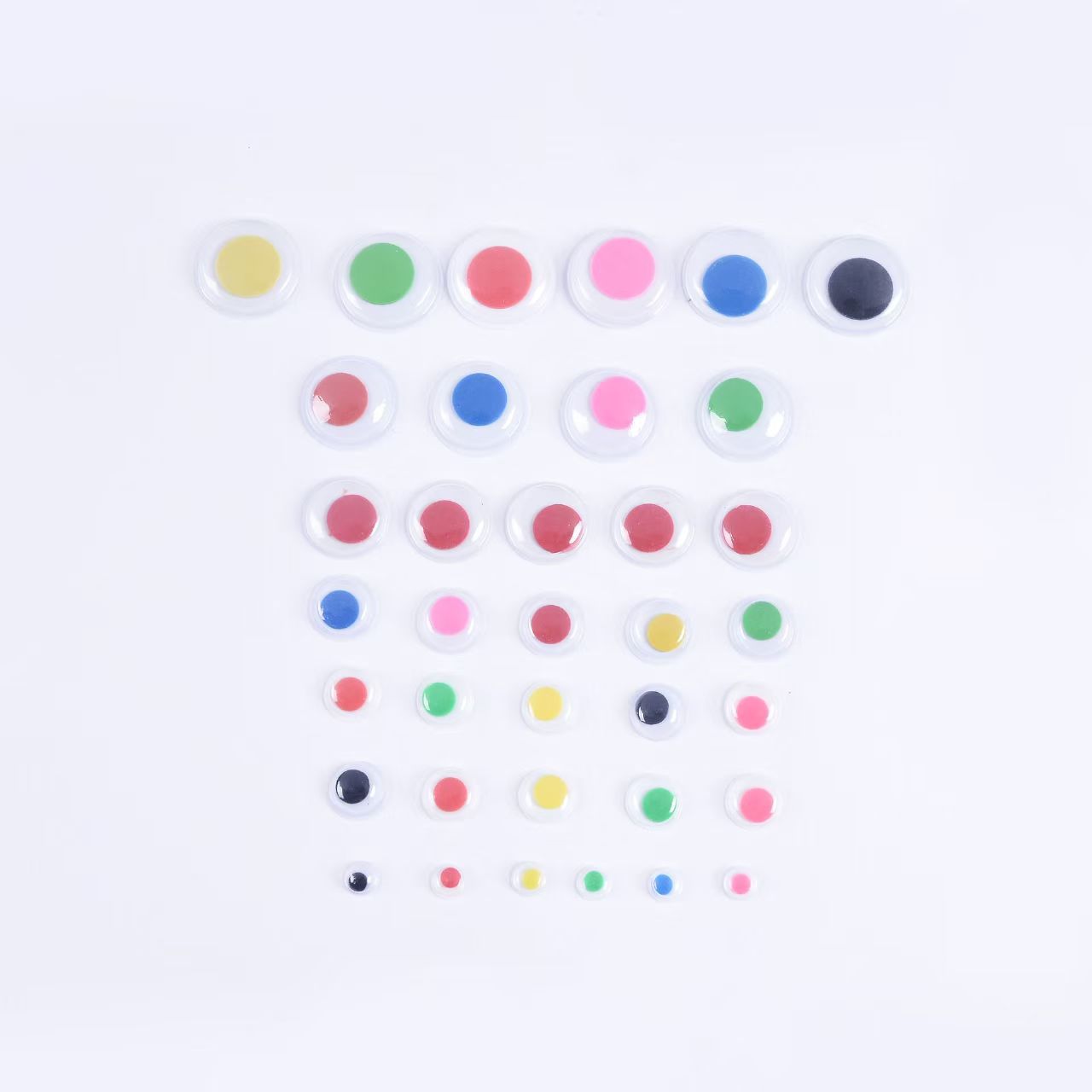 Fast Delivery Cycle Movable Eye Patch DIY Kidsren's Educational Activity Eye Black and White Movable Eye with Adhesive Backing