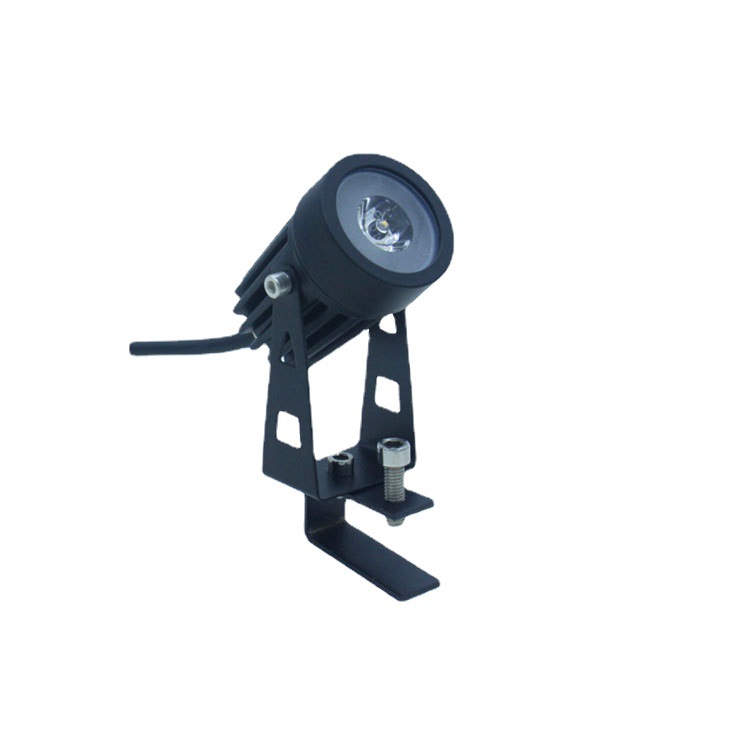 New 1W3W spotlight housing outdoor floodlight housing floor lamp lawn lamp housing kit factory direct supply