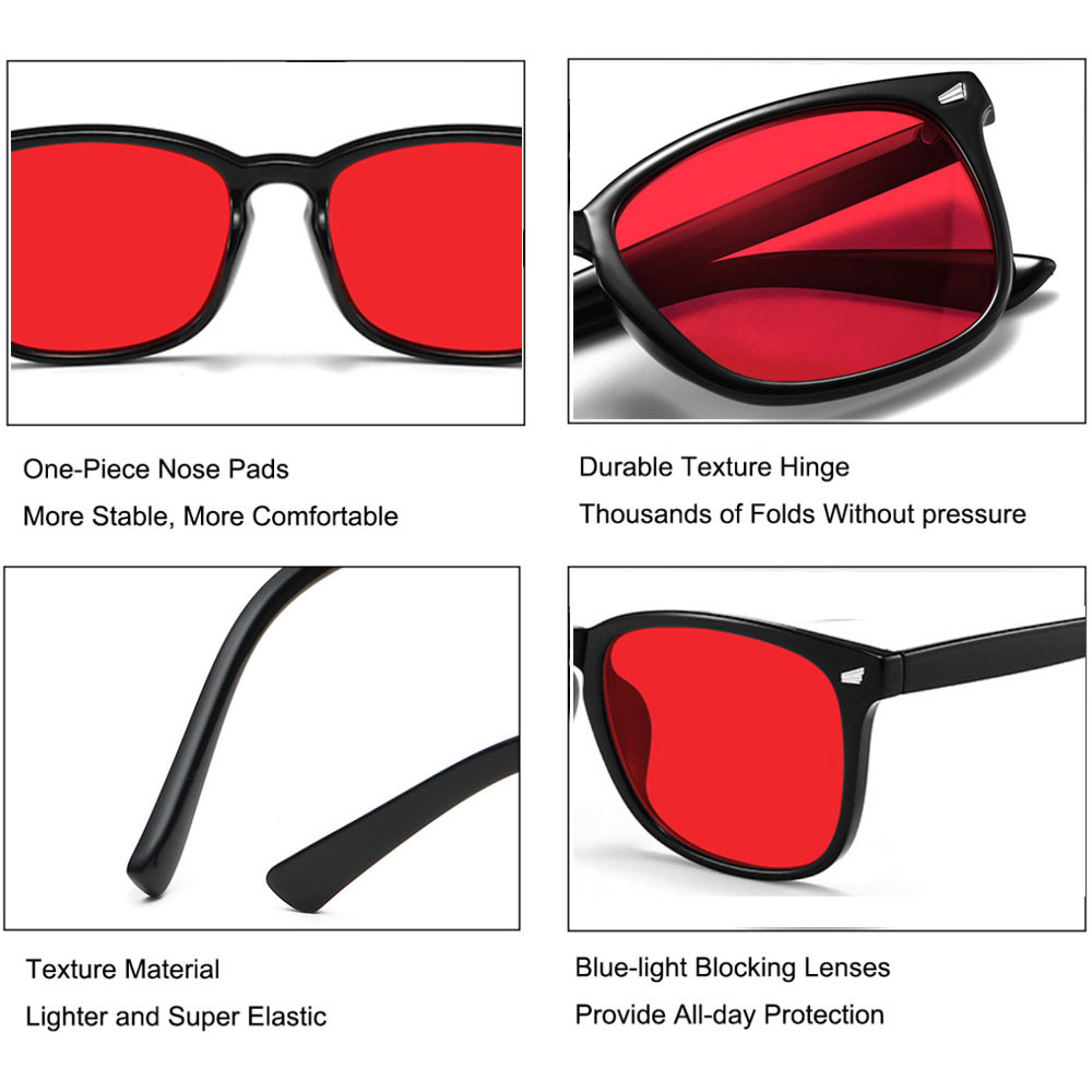 Foreigners E-Sports Watch Mobile Phone Glasses Square Glasses Frame Glasses Rivets Anti-Blue Light Glasses Wholesale