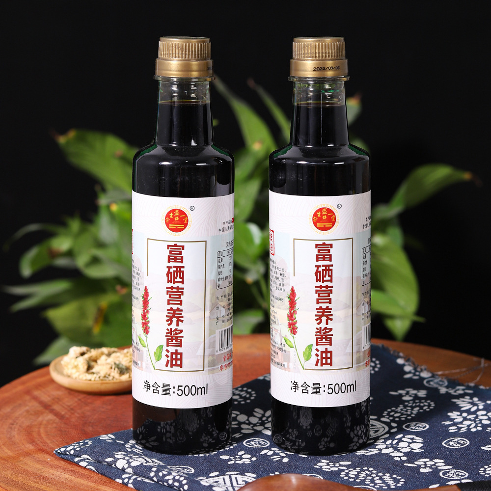 Соевый соус с высоким содержанием селена для холодных блюд и жарки