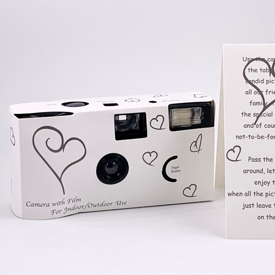 New Export Disposable Film Cameras with Optional 12/17/27 Exposures and Customizable Customer Logo Designs