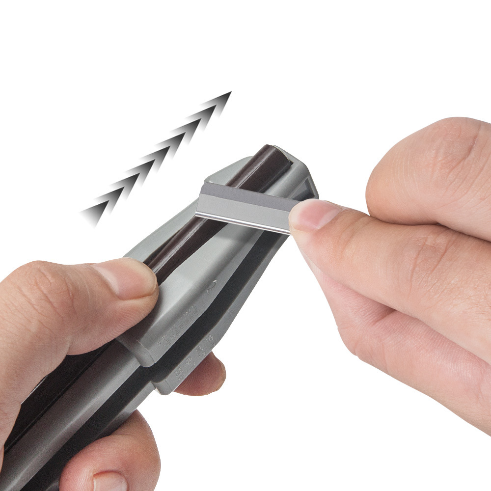 Cross-border new plastic duckbill pencil sharpener without LOGO beginner eyebrow pencil sharpener