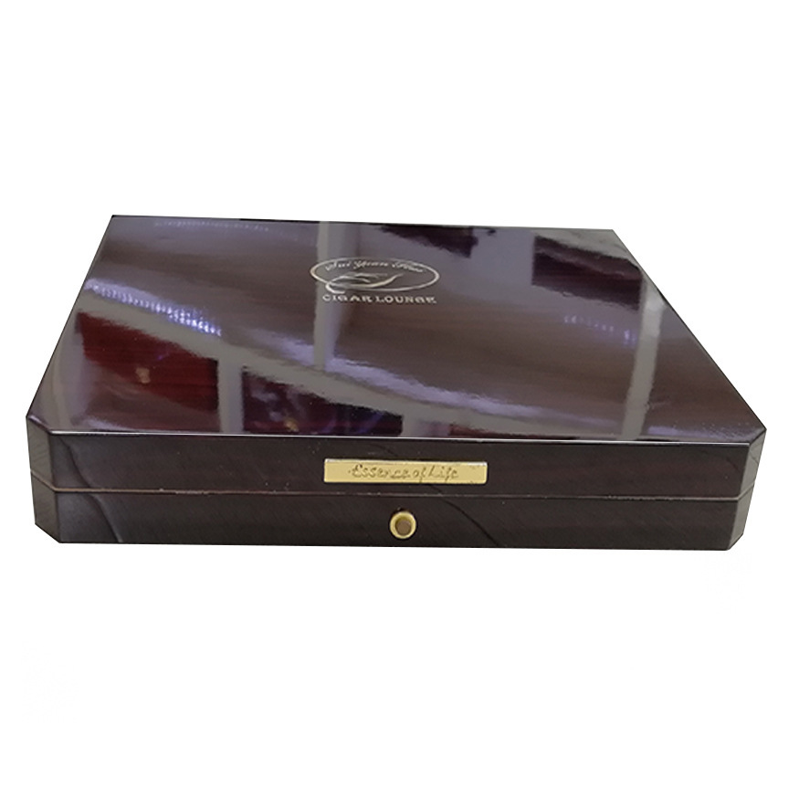 Manufacturers Can Produce Bright Cigar Wooden Boxes, Painted and Sprayed Cigar Storage Wooden Boxes, Moisturizing Cigarette Boxes, Wooden Packaging