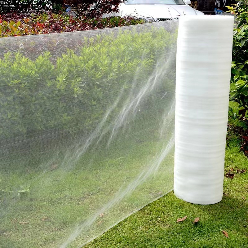 In stock wholesale thickened 60 mesh insect net available 5 years pure material net cover agricultural greenhouse available net cover
