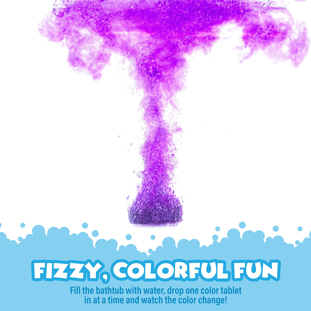 Amazon New Explosive Salt Color Tablet Bubble Water Effervescent Tablet Bath Dyeing Tablet Bath Salt Ball Bath Granules