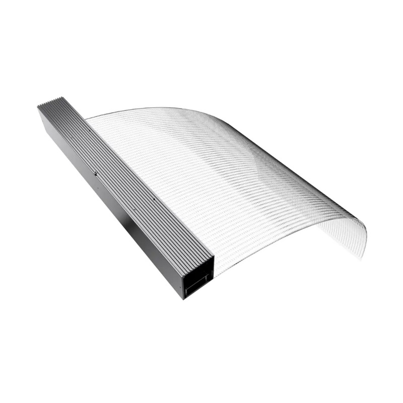 Transparent Led Display P10 Advertising Soft Film Crystal Led Screen for P4 Glass