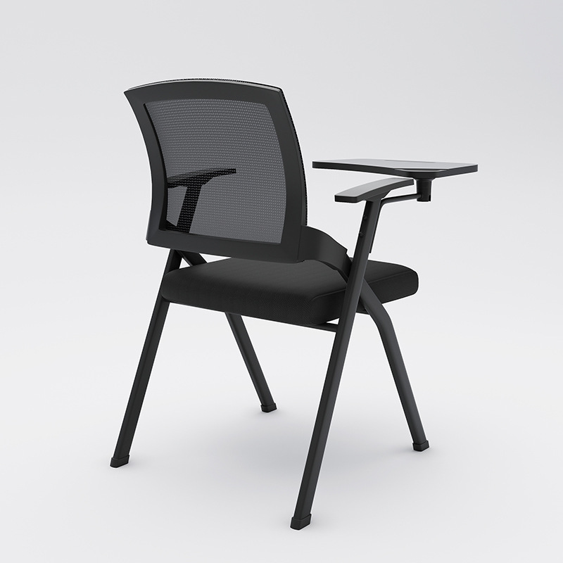 Training Chair with Table Board, Conference Training Room Table and Chair Integrated Stool, Foldable Chair, Office Writing Board, Conference Chair