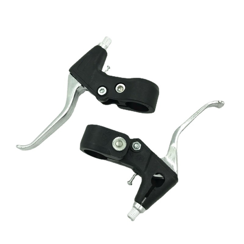 Рычаг тормоза для горного велосипеда, полуалюминиевый тормоз, складной рычаг тормоза, аксессуары полуалюминиевого тормоза на три пальца, ультралегкий, кросс-бодрствующий