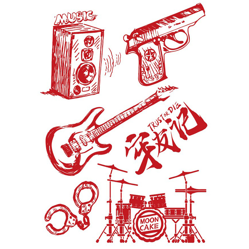 Customized Tattoo Stickers, Customized Drawings, Customized Samples, Customized Waterproof Tattoo Stickers, Color Printing, Hot Stamping, Glitter Powder Tattoo Stickers, Customized