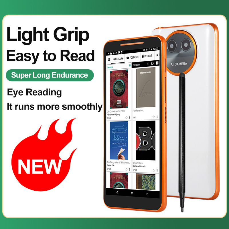 Кросс-бордерная 5.7 дюйма цветной экран электронная книга читалка подарок для обучения Android