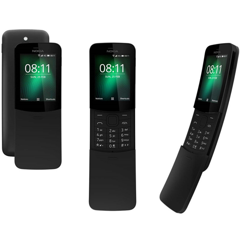 Recommended 4g Full Netcom Genuine Original 8110 Inventory Mobile Phone Slider Model Suitable for Cross-Border Export Languages