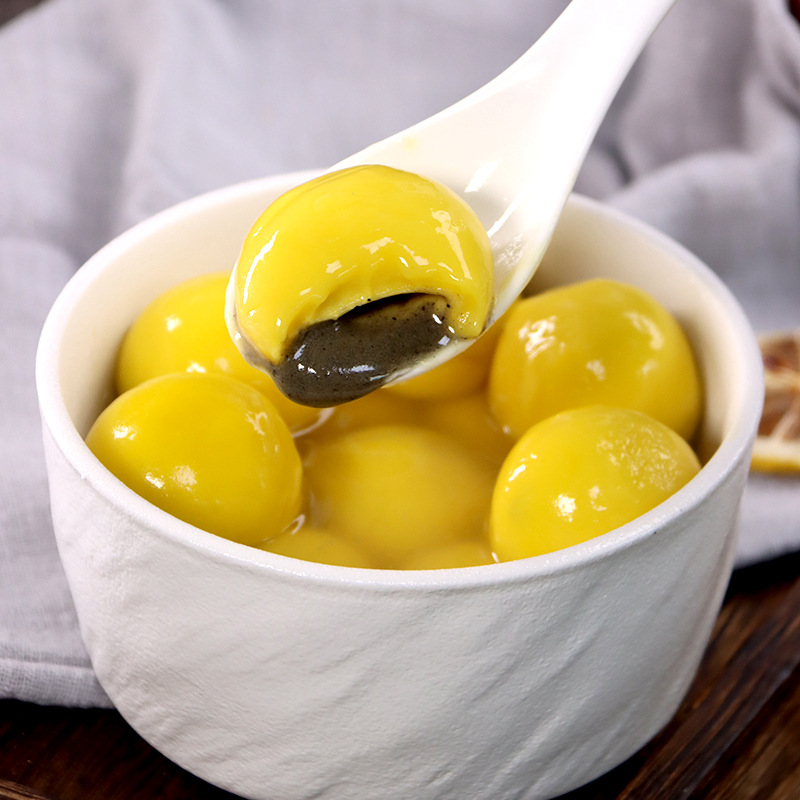 Dahuang Rice Glutinous Rice Balls 400g Black Sesame Peanut Filling Glutinous Rice Balls for Lantern Festival Instant Semi-Finished Products for Home Use New Year's Instant Food