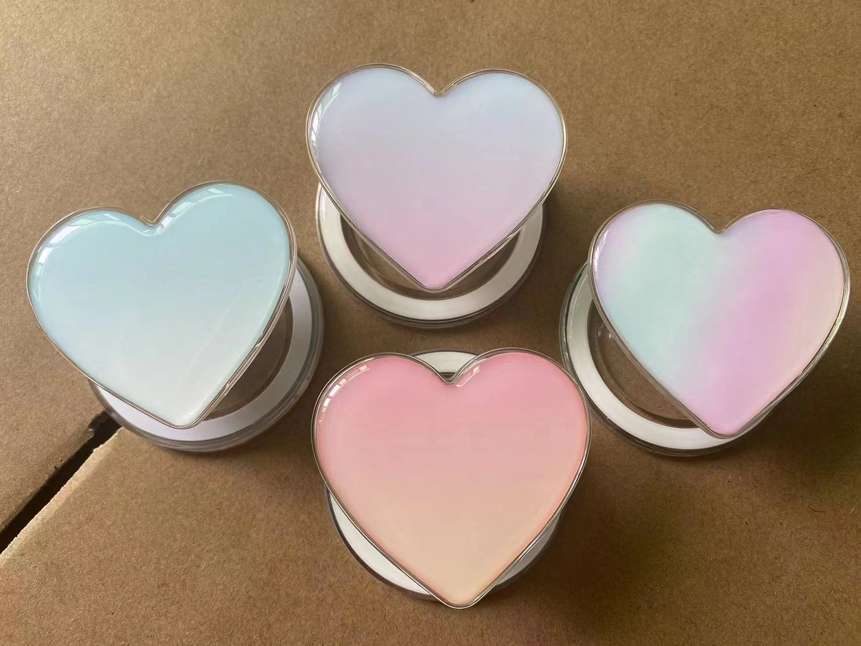 Magnetic Suction Love Macaron Color Mobile Phone Airbag Bracket Folding Bracket Lazy Detachable Magnetic Suction Airbag Bracket