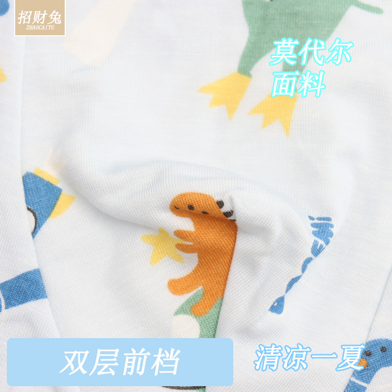 Modal cotton children's underwear men's big children's boxer student cartoon baby underwear 1-12 years old summer wholesale