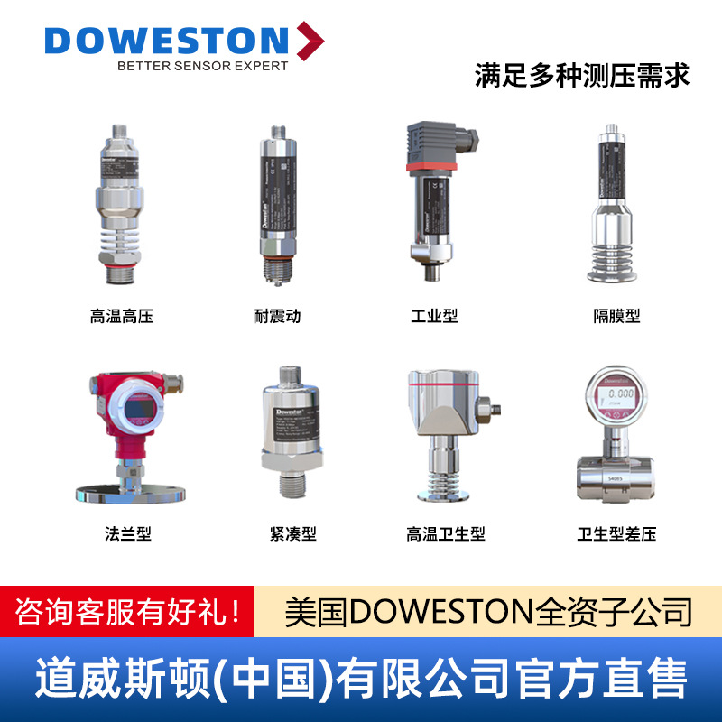 Pressure Transmitter Digital Display Diffused Silicon Flange Differential Pressure Liquid Gas 2088 Smart Pressure Sensor 4-20Ma