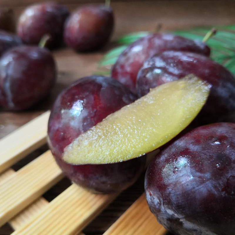 In-Stock Xinjiang Prunes Large Fruit 2.5kg Sweet Plums Fresh Fruit for Pregnant Women French Seasonal Sf Free Shipping