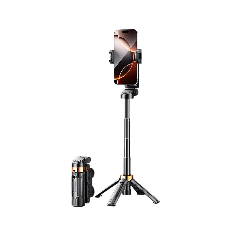 R1S Selfie Tool R1 Bluetooth Phone Selfie Stick Live Streaming Beauty Fill Light Portable Integrated Tripod Stand