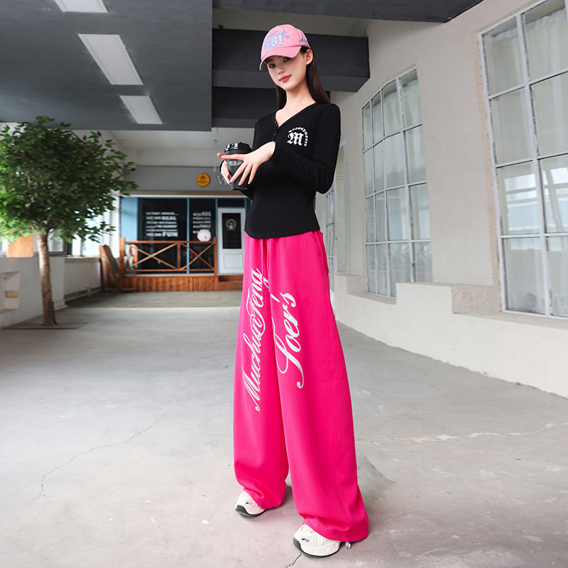 Square Dance Suit New Suit Autumn and Winter Cotton Long-Sleeved t Thickeneded Loose Version Sports Dance Pants