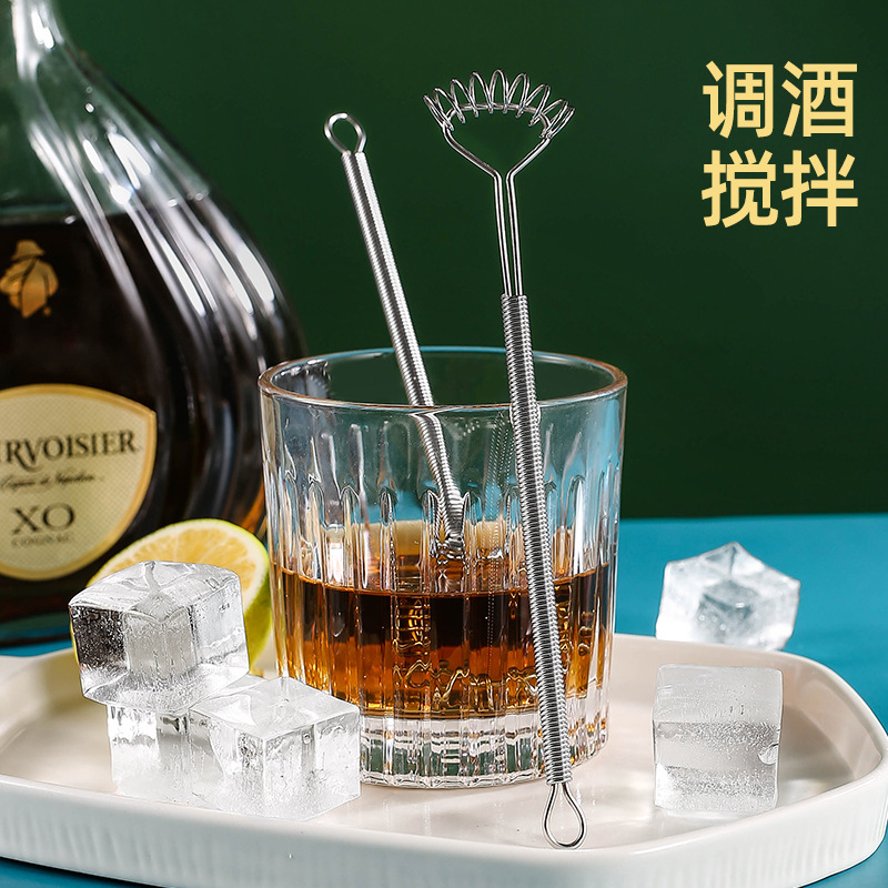 Западный стиль, барная ложка из нержавеющей стали, креативная для кофе и вина, ложка для меда