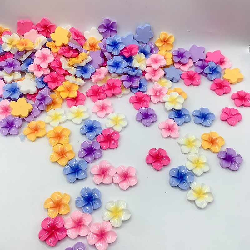 simulation porcelain resin accessories flower cream glue diy phone case material bag handmade cartoon hair accessories