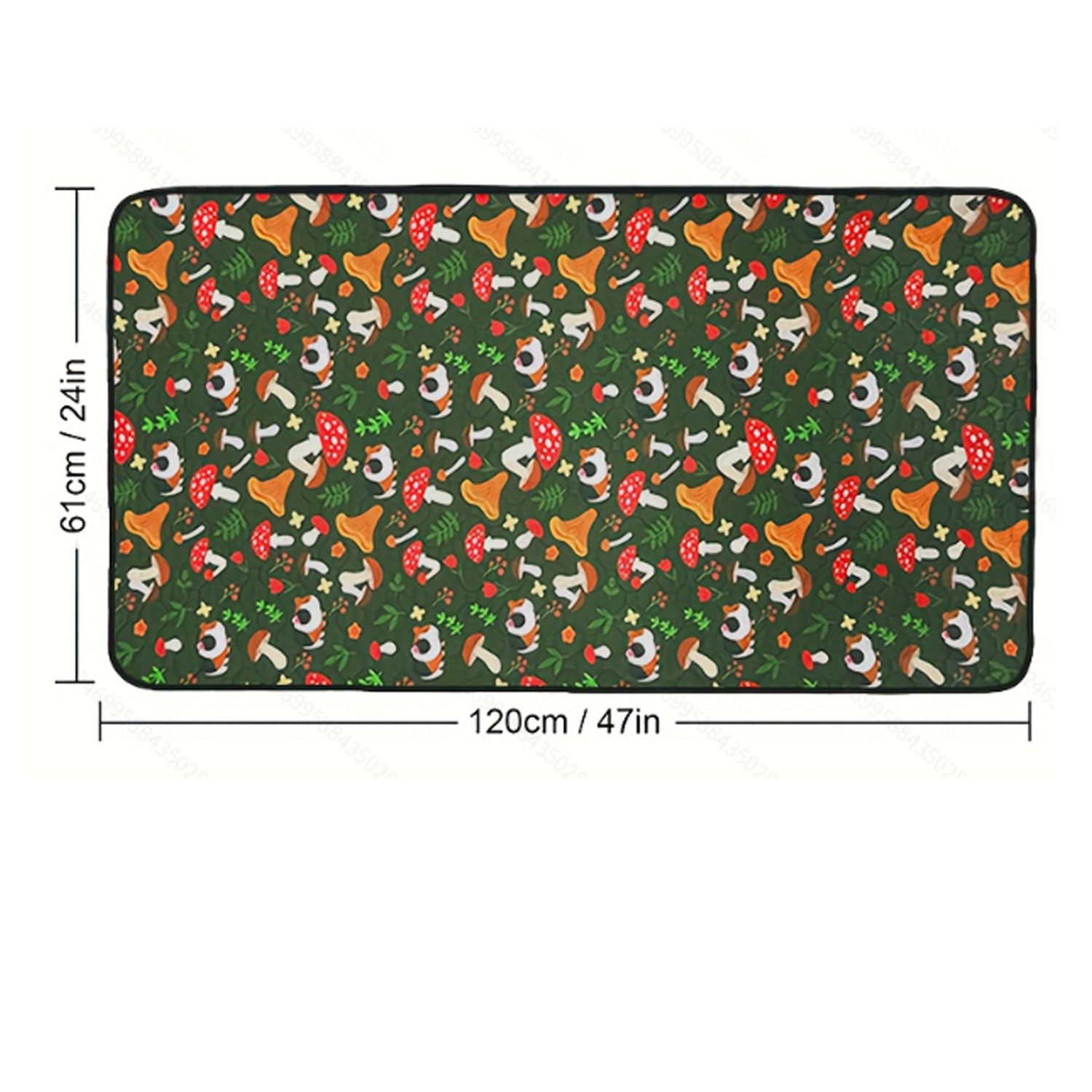 Guinea Pig Cage Mat (Washable) Mattress Super Absorbent Waterproof and Odor-Proof Reusable Mat