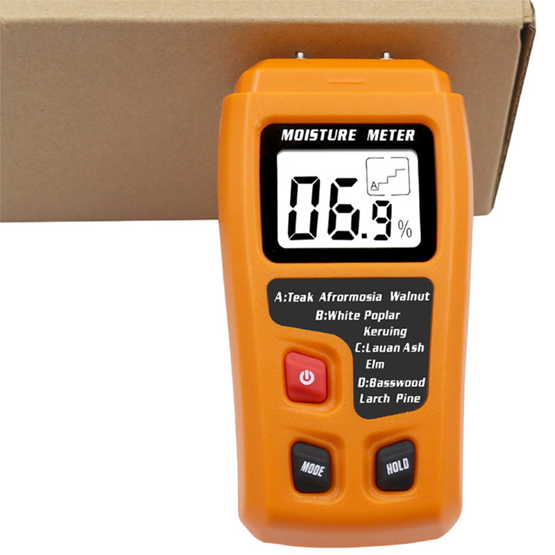 Dry Hygrometer Wood Moisture Meter Moisture Detector Moisture Detector Moisture Content Measurement Carton Humidity Measuring Instrument