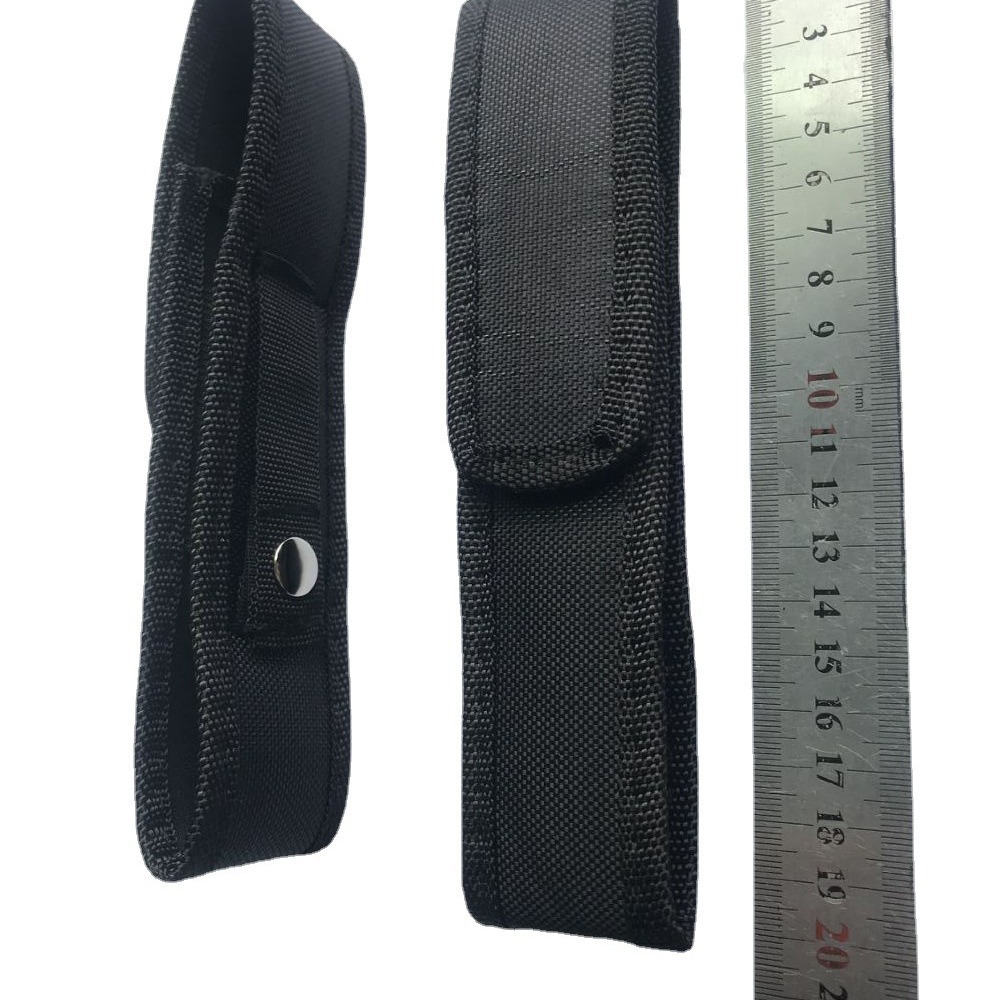 Strong light flashlight cloth cover 20cm waist buckle new cloth bag high-end exquisite composite material factory one-piece delivery