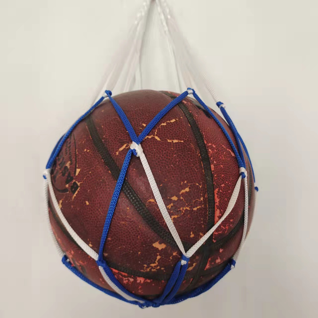 Handle handle ball pocket woven volleyball football basketball net pocket nylon elastic ball pocket wholesale ball bag