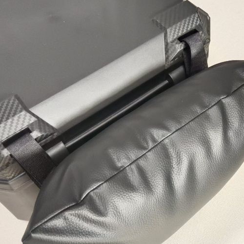 Trunk Cushion Double Hanging Electric Vehicle Backrest Cushion Take-Out Box Cushion Comfortable Waist Backrest Leather Waterproof