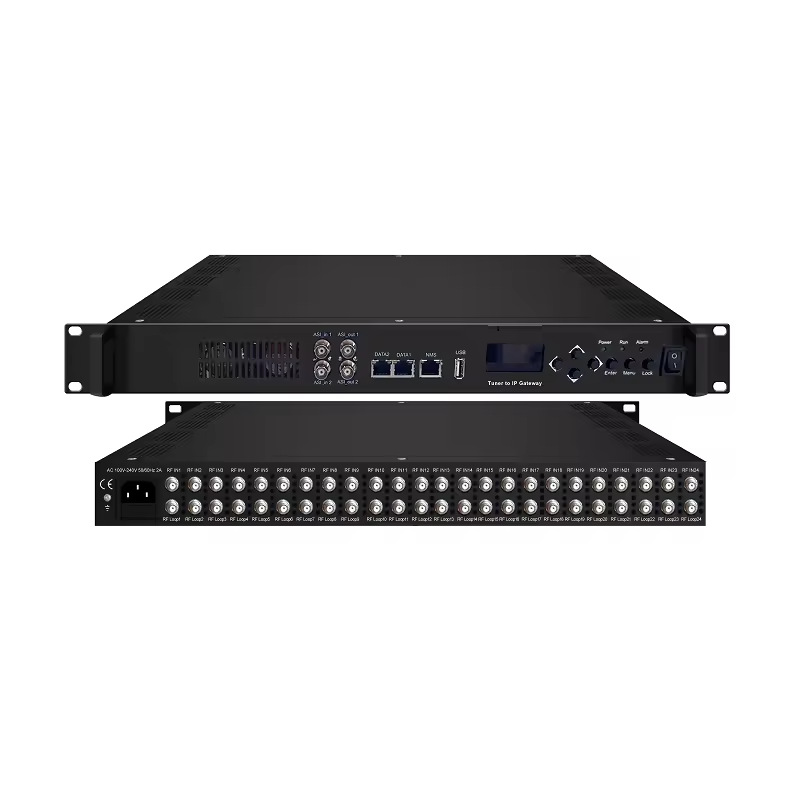 Спутниковый приемник IP выход Тюнер к IP шлюзу DVB-S/S2/S2X/C/T/T2