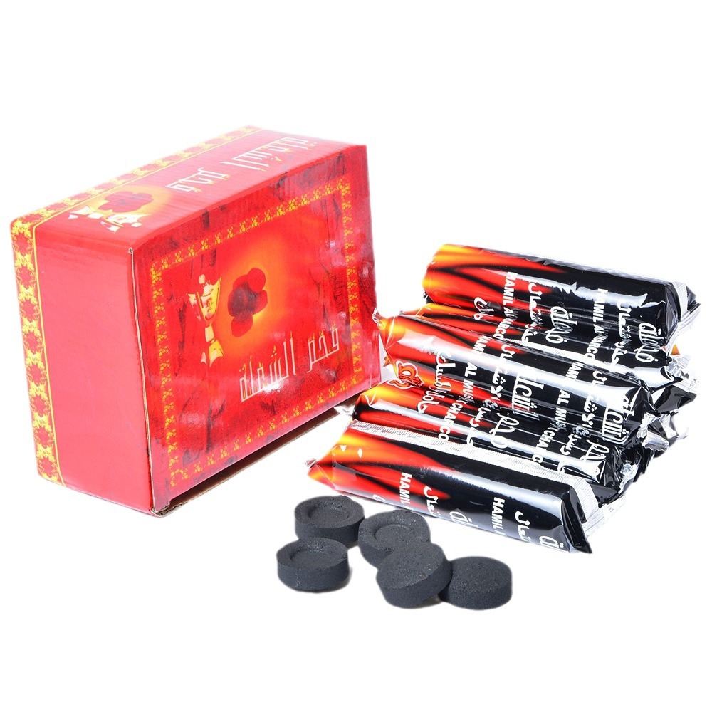 Quick-Fired Charcoal Barbecue Carbon Smokeless Flammable Fruit Charcoal Bamboo Charcoal Outdoor Barbecue Furnace Tea Boiling Household Fire-supporting Carbon