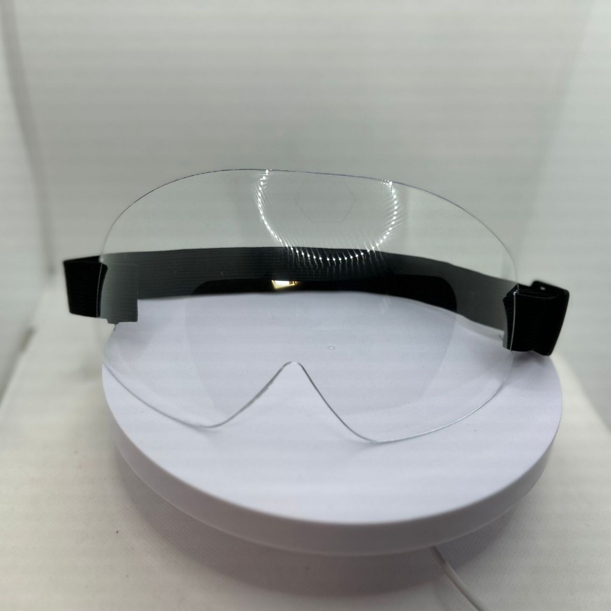 Кепка Лэй Фэн с большой линзой, модная шляпа, противотуманная маска для глаз, прозрачная защита цвета