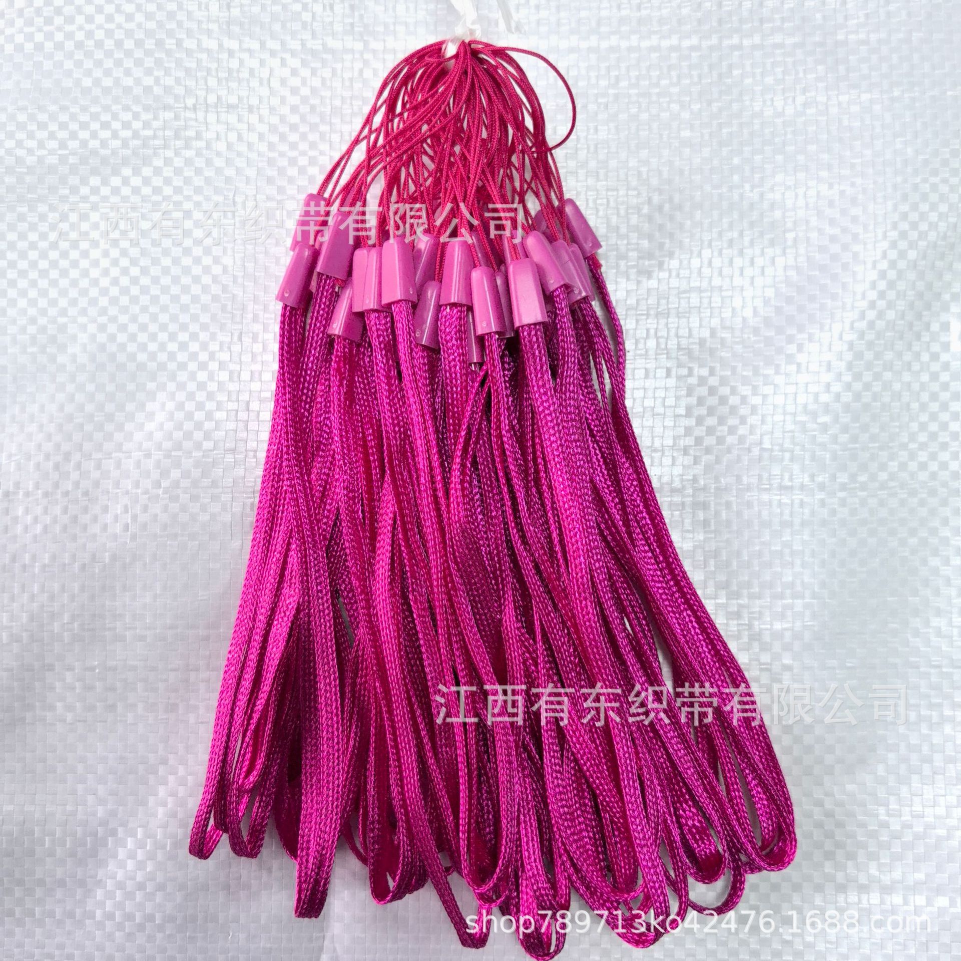 Wholesale color bulk shipment mobile phone lanyard fan lanyard short mobile phone rope camera lanyard pine rope