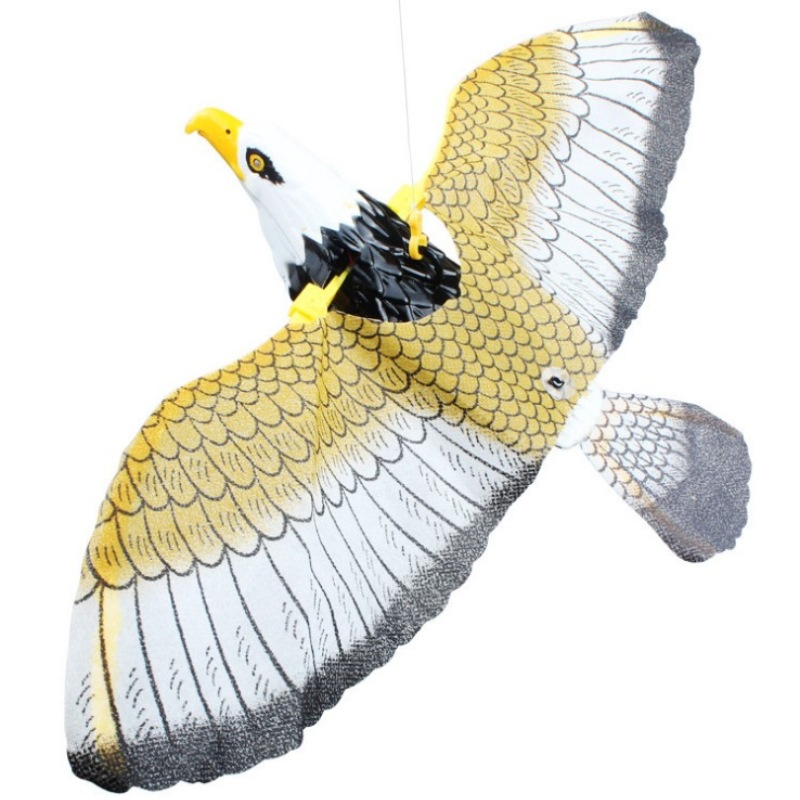 Silent Electric Eagle Flying Eagle Flying Bird Toy Disc Spin Hanging Line Eagle Electric Simulation Flying Eagle Parrot Manufacturer Wholesale