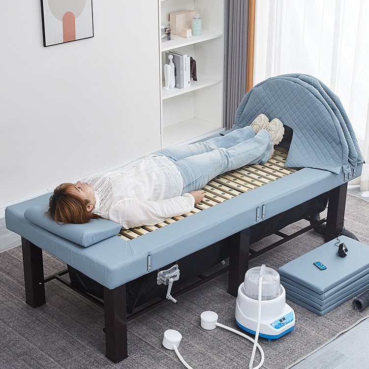 Fumigation Bed, Physiotherapy Bed, Moxibustion Bed, Whole Body Moxibustion Home Beauty Bed, Beauty Salon Special Whole Body Steam Bed, Moxibustion Bed