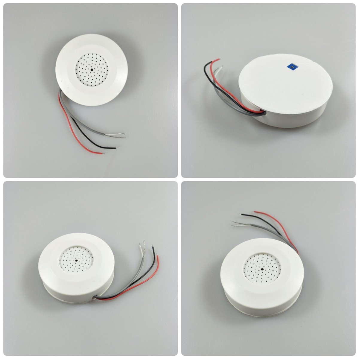 Square Adhesive Pickup with Rca Output Monitoring Pickup Window Suitable for Indoor Pickup Environment