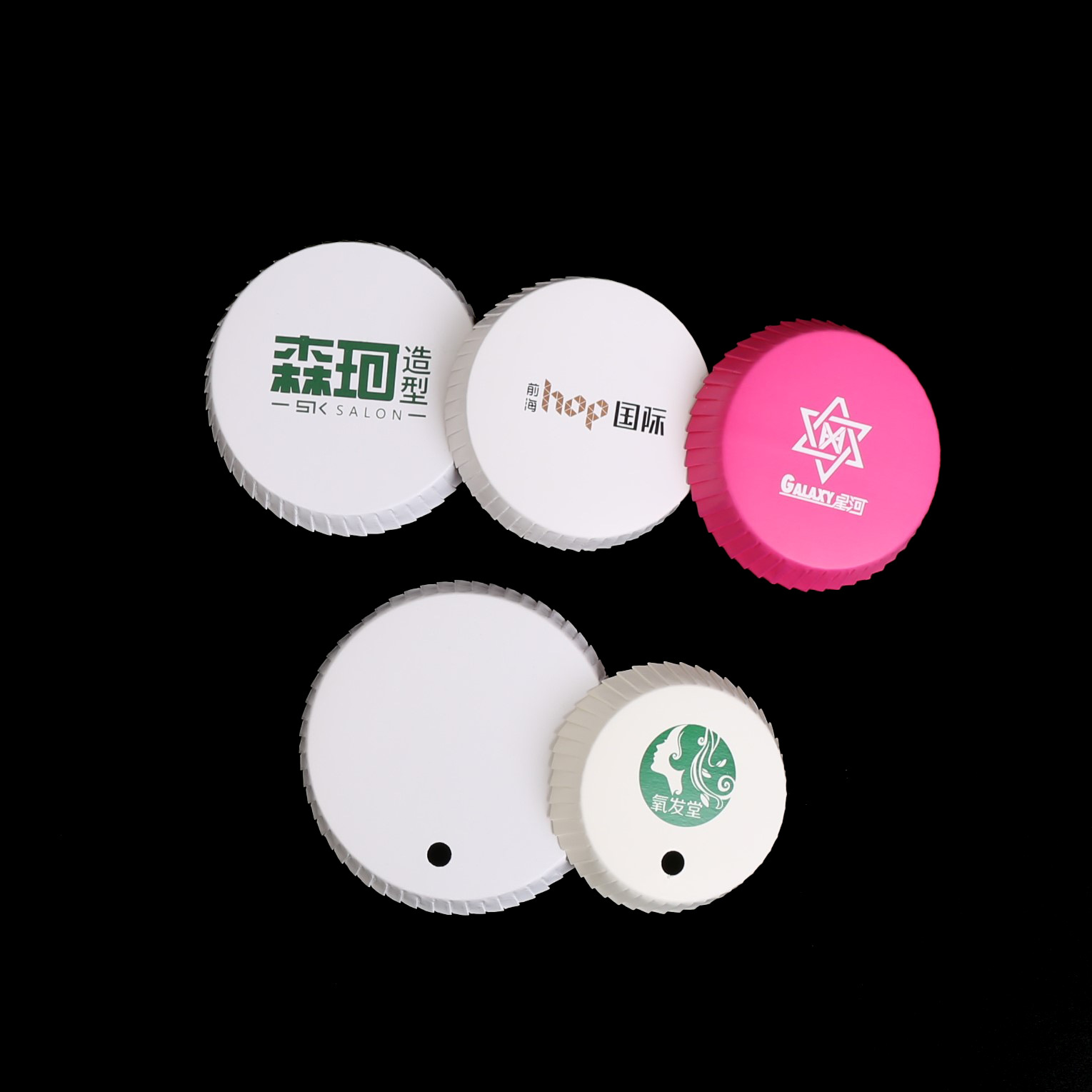 Hotel Thickeneded Disposable Paper Cup Lid Barber Shop Cup Lid Absorbent Paper Cup Lid Copper Plate Paper Cup Lid