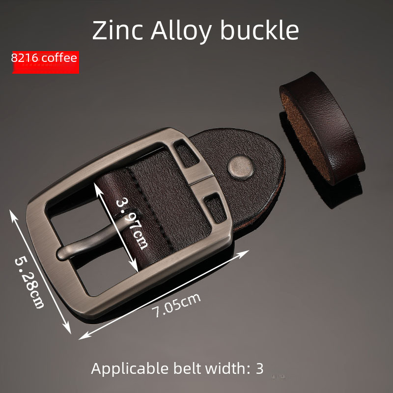 Men's Belt Buckle Pin Buckle Belt Buckle Head Waist Trousers Buckle Pin Buckle Belt Belt Buckle Accessories
