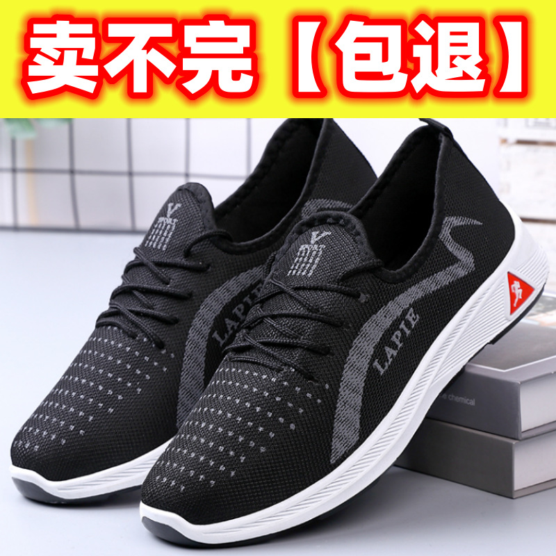 Fleece-Lined Cotton Shoes for Middle-Aged and Elderly People, New Walking Shoes, Old Beijing Cloth Shoes, Women's Casual Shoes, Soft-Soled Women's Shoes, Comfortable and Non-Slip