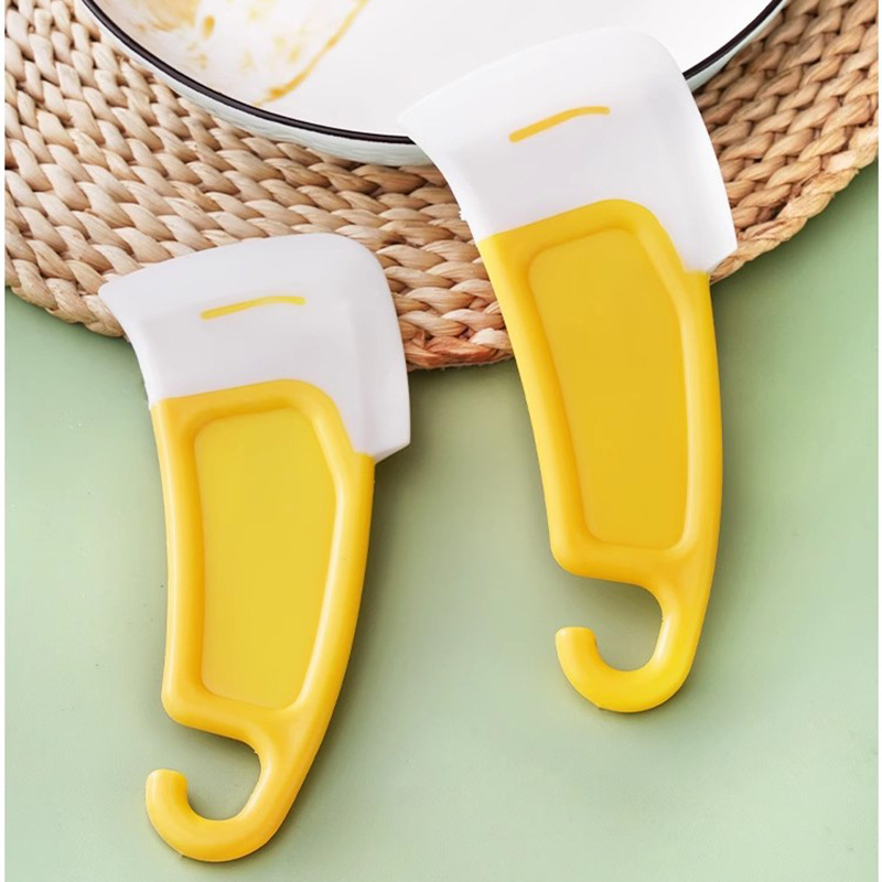 Креативный двойной скребок для чистки щелей, многофункциональный открыватель для консервов, кухонные принадлежности