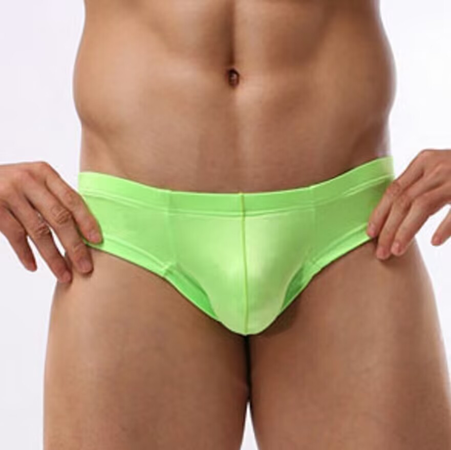 Импортное мужское нижнее белье нейлоновое U-образное низкое бикини однотонные сексуальные маленькие боксеры оптом