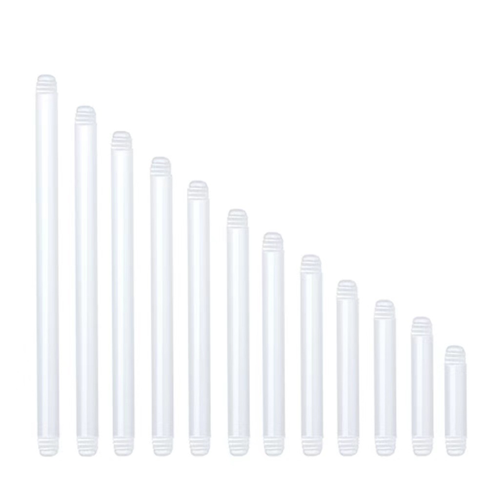 Cross-border Hot Sale Piercing Jewelry Accessories Straight Rod Bend Rod Acrylic Tongue Nail Rod Belly Nail Rod Eyebrow Nail Rod Spare Rod