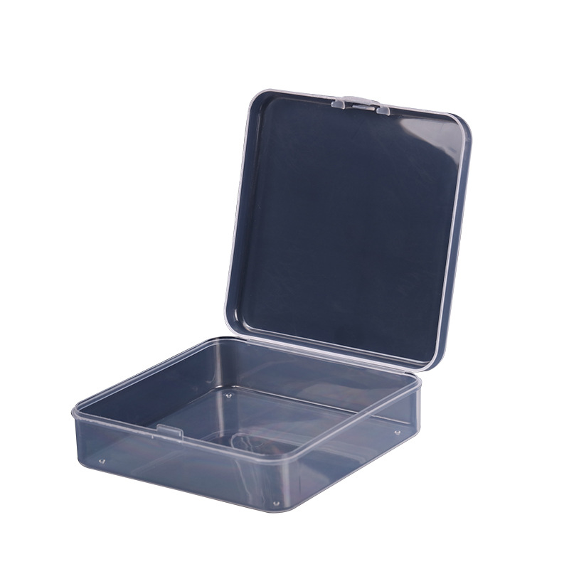 Square high permeability plastic box PP box spare parts storage box hardware jewelry fishing gear jewelry earplugs small box Square